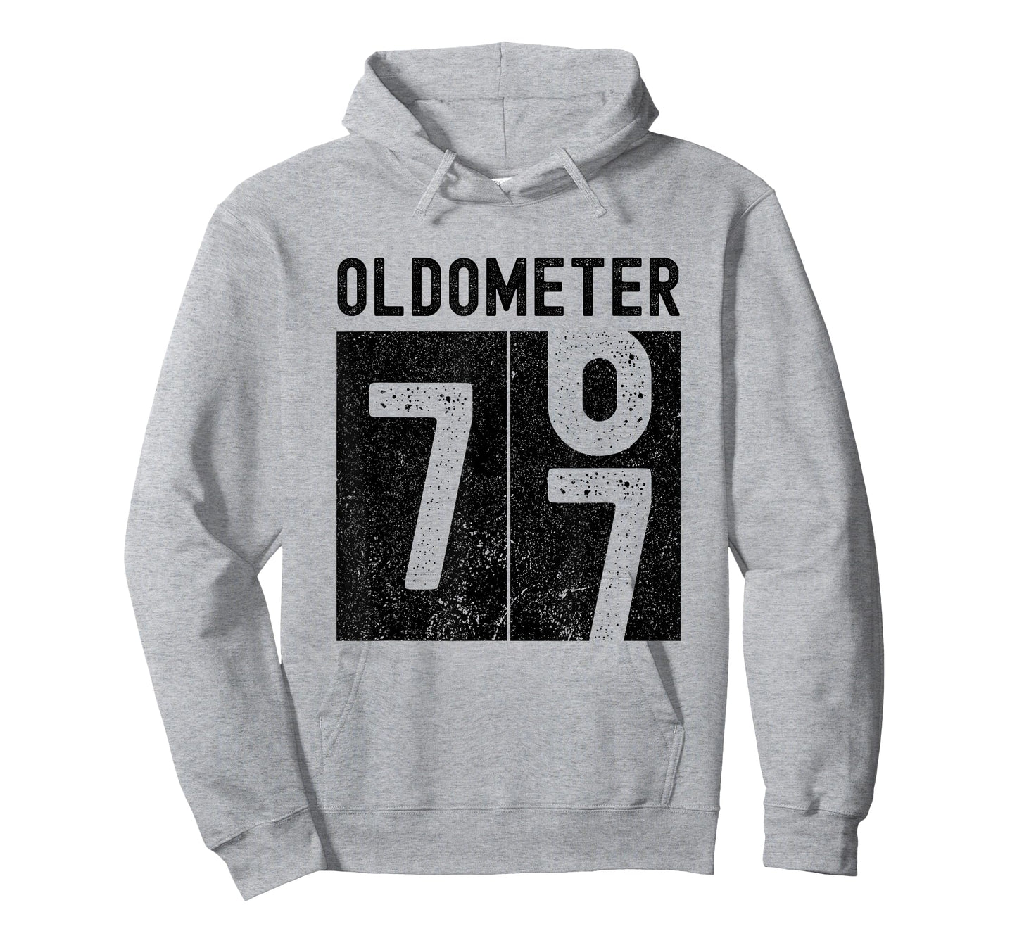 Oldometer 77th Birthday Funny Retro Turning 77 Years Old Men T-Shirt