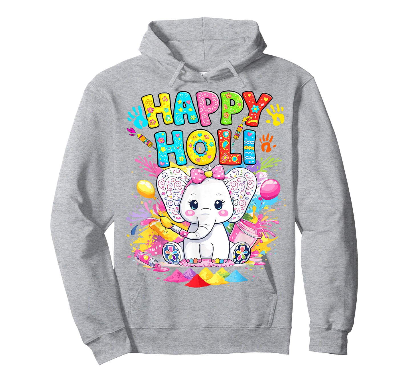 Happy Holi 2026 T Shirts Holi Festival of Colors Kids Girls T-Shirt