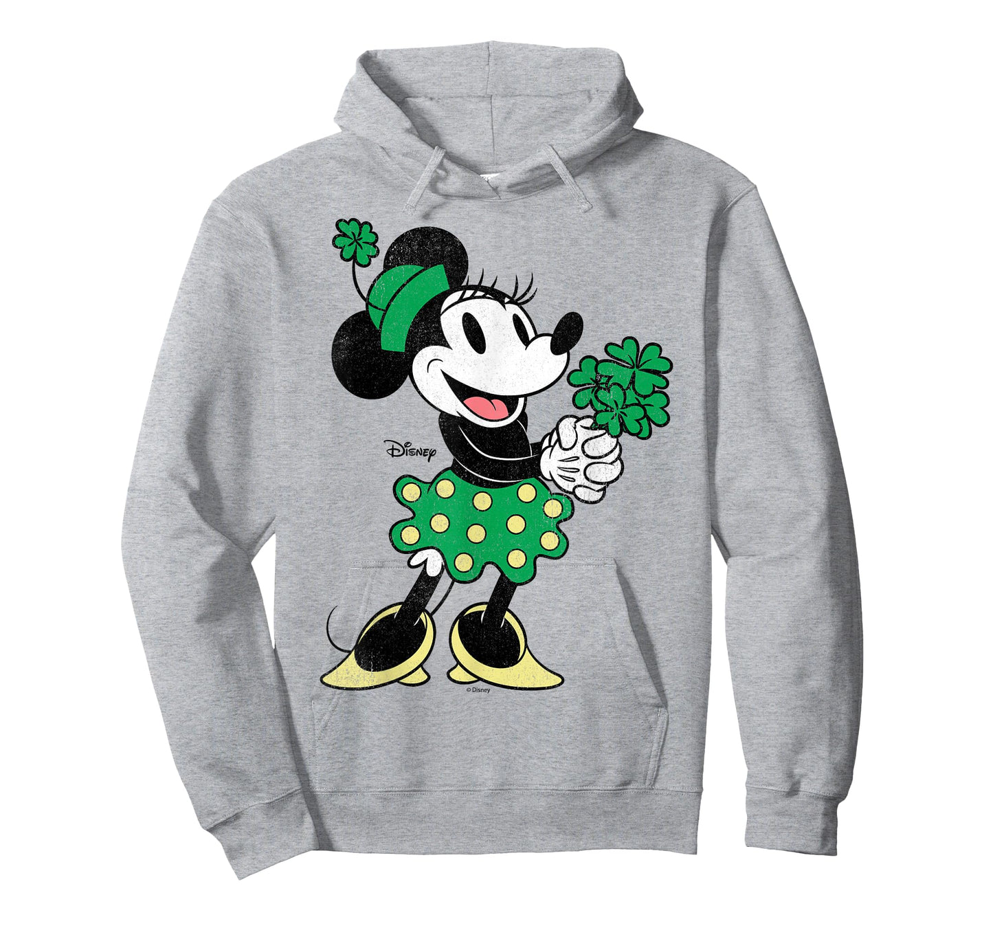 Disney Mickey and Friends Minnie St. Patrick's Day Clover T-Shirt