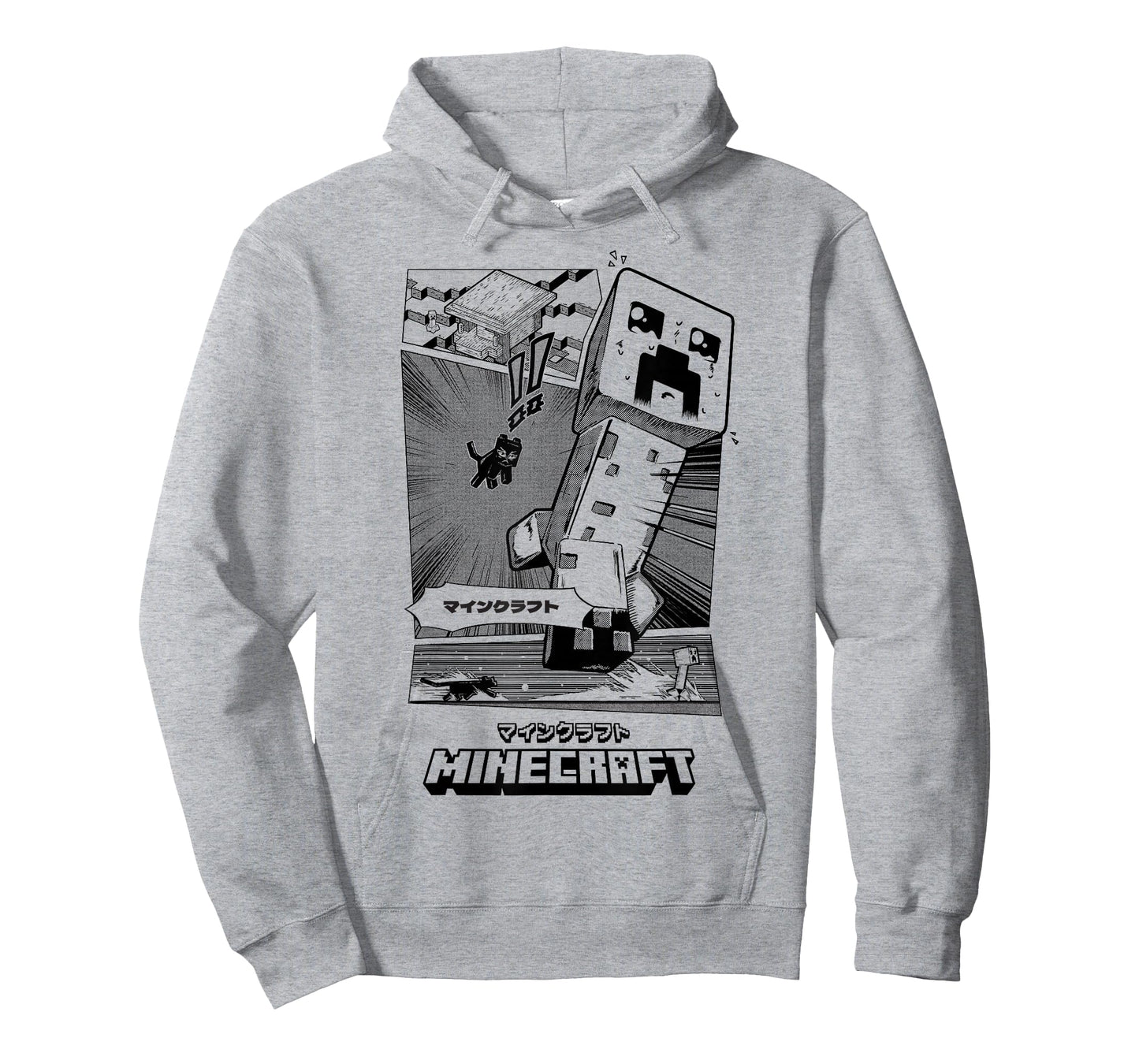 Minecraft Japanese Katakana Logo Minimalist Streetwear T-Shirt