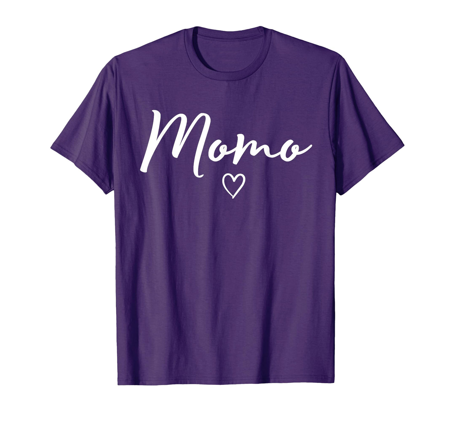 Momo Gifts For Women Grandma Heart Mother's Day Momo T-Shirt