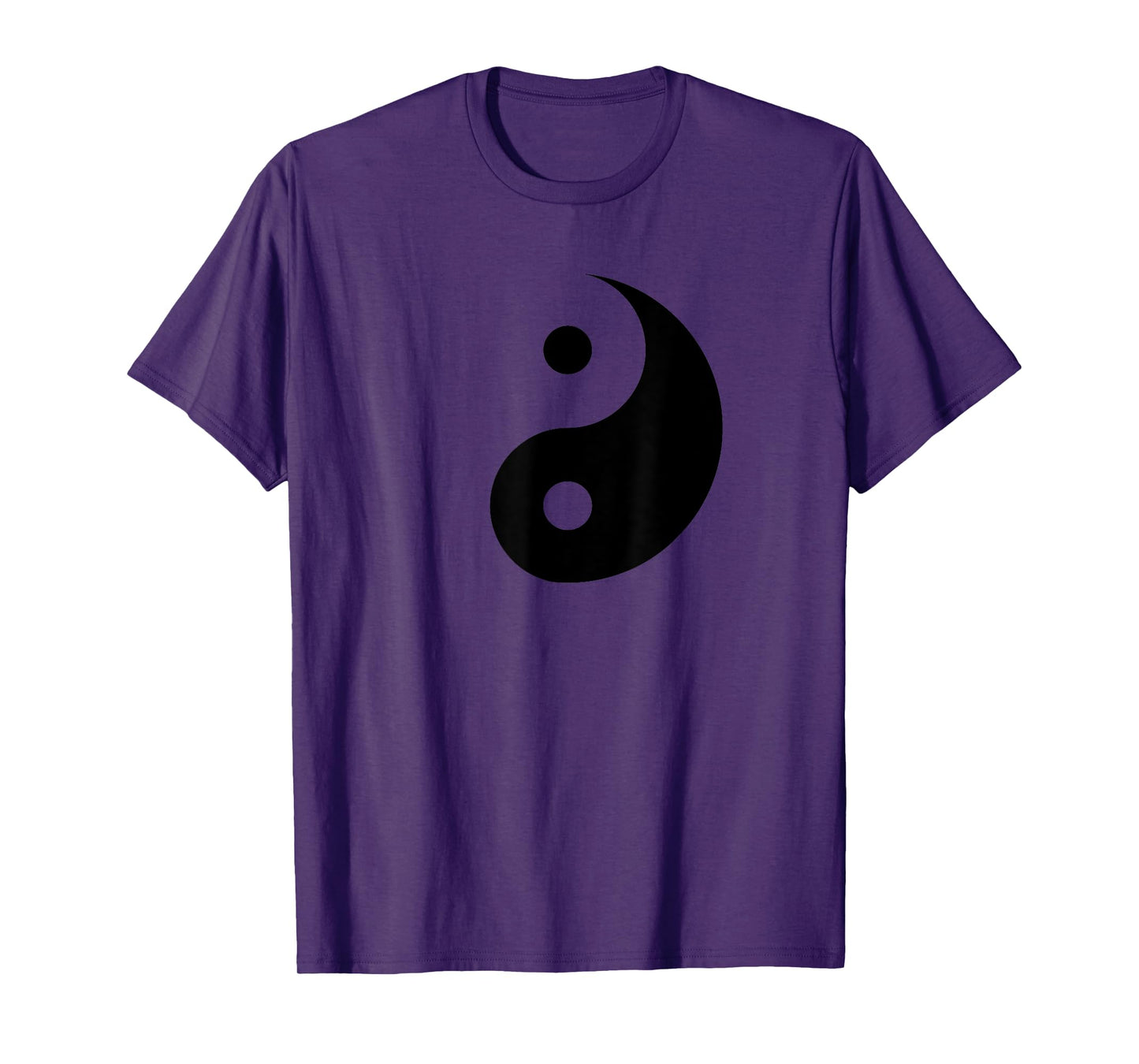 Miftees Yin Yang Tees Unisex-Adults Blue Yin Yang T-Shirt