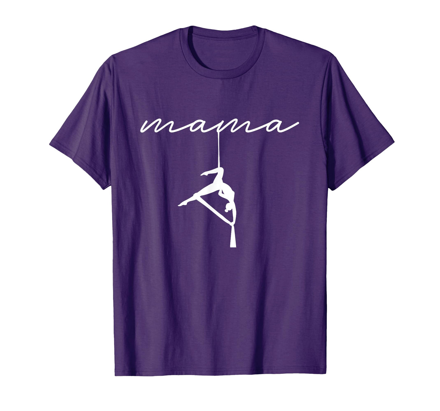 Mama Mom Mother Fly Aerial Yoga Aerial Silks Hammock T-Shirt