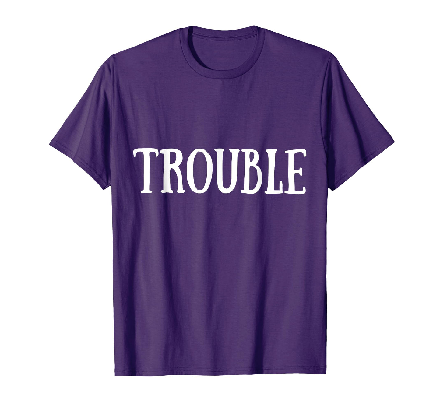Vintage Trouble Couple Matching Valentine Day Women Men Tee T-Shirt
