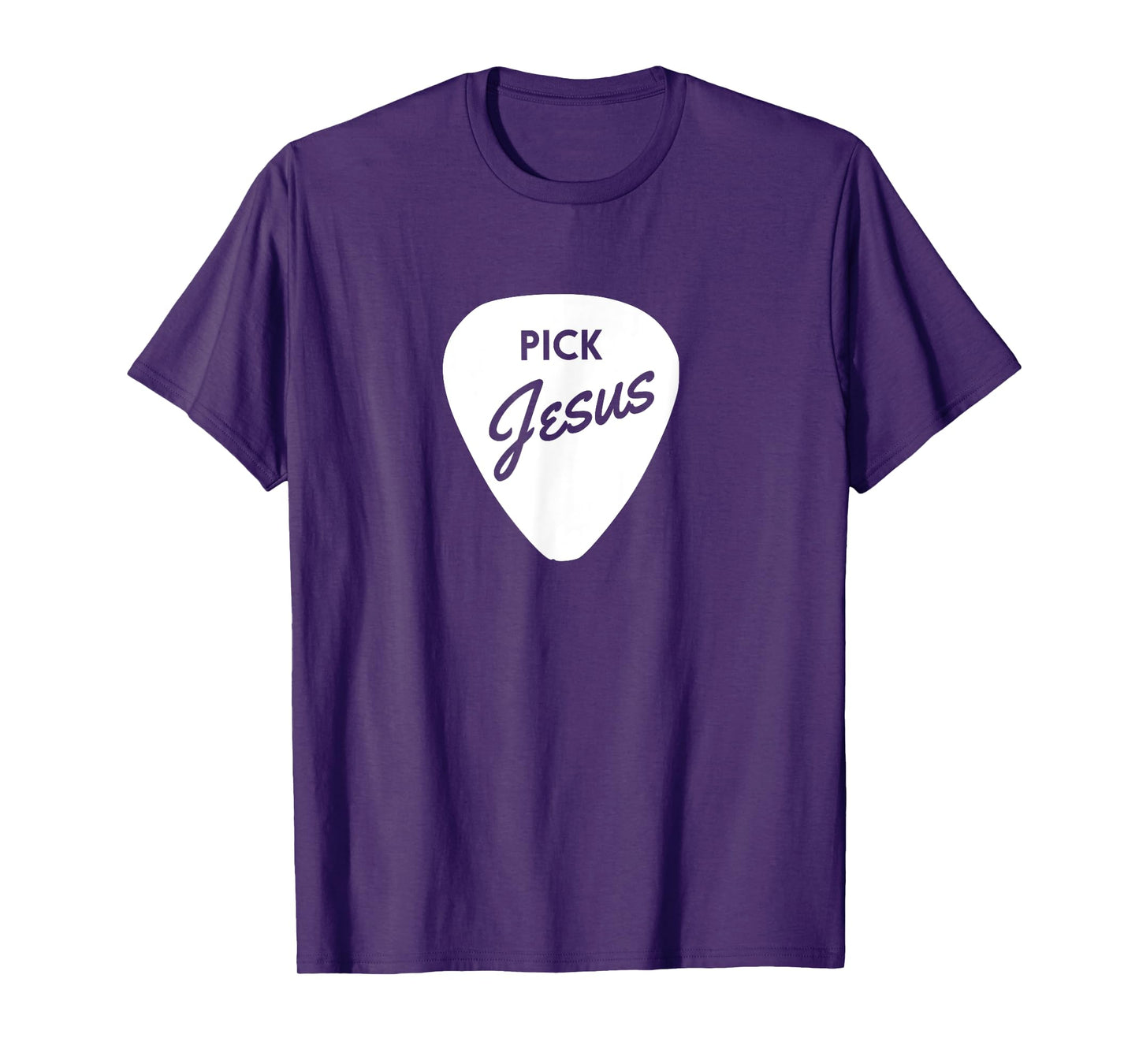 ChristianiTees: Guitar Pick Jesus T-Shirt T-Shirt
