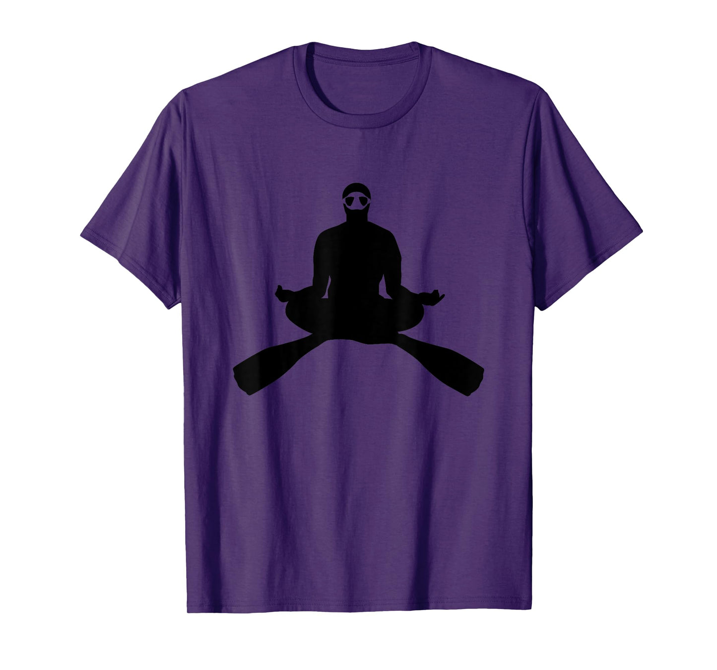 Meditating FreeDiver T-Shirt Freediving Tee T-Shirt