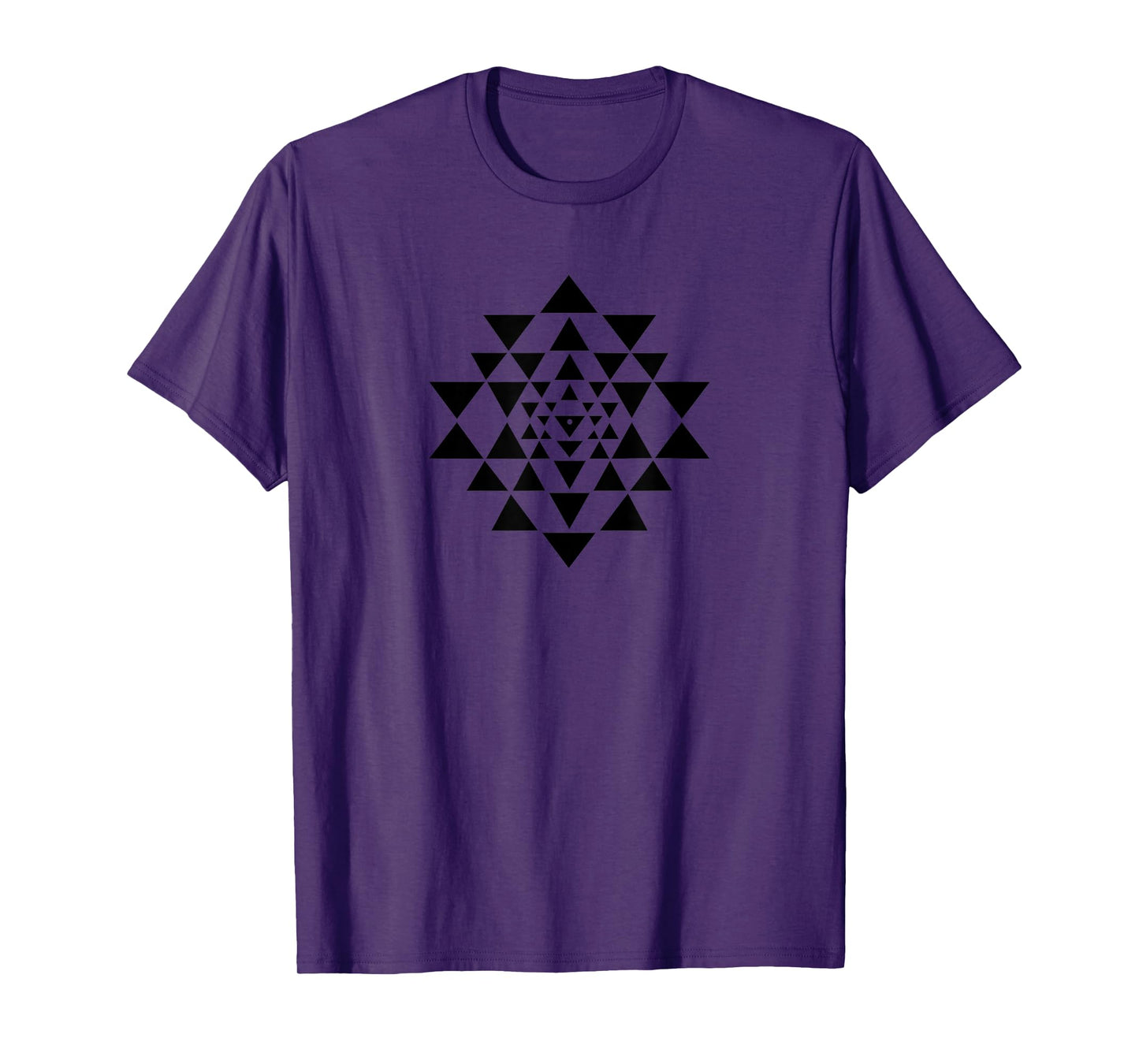 Shri Yantra Buddhism Meditation Heart Chakra Yoga Om Buddha T-Shirt