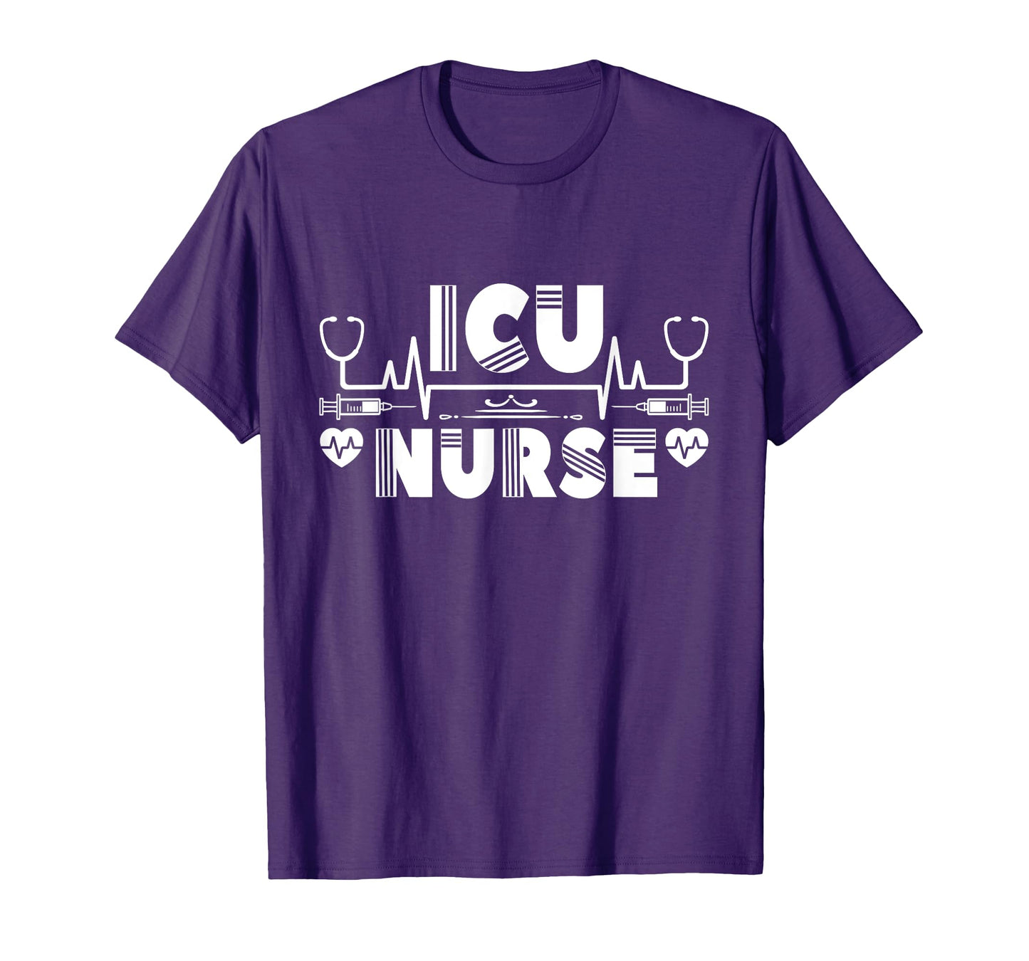 Icu Nurse Hospital Intensive Care Ice Nursing T-Shirt