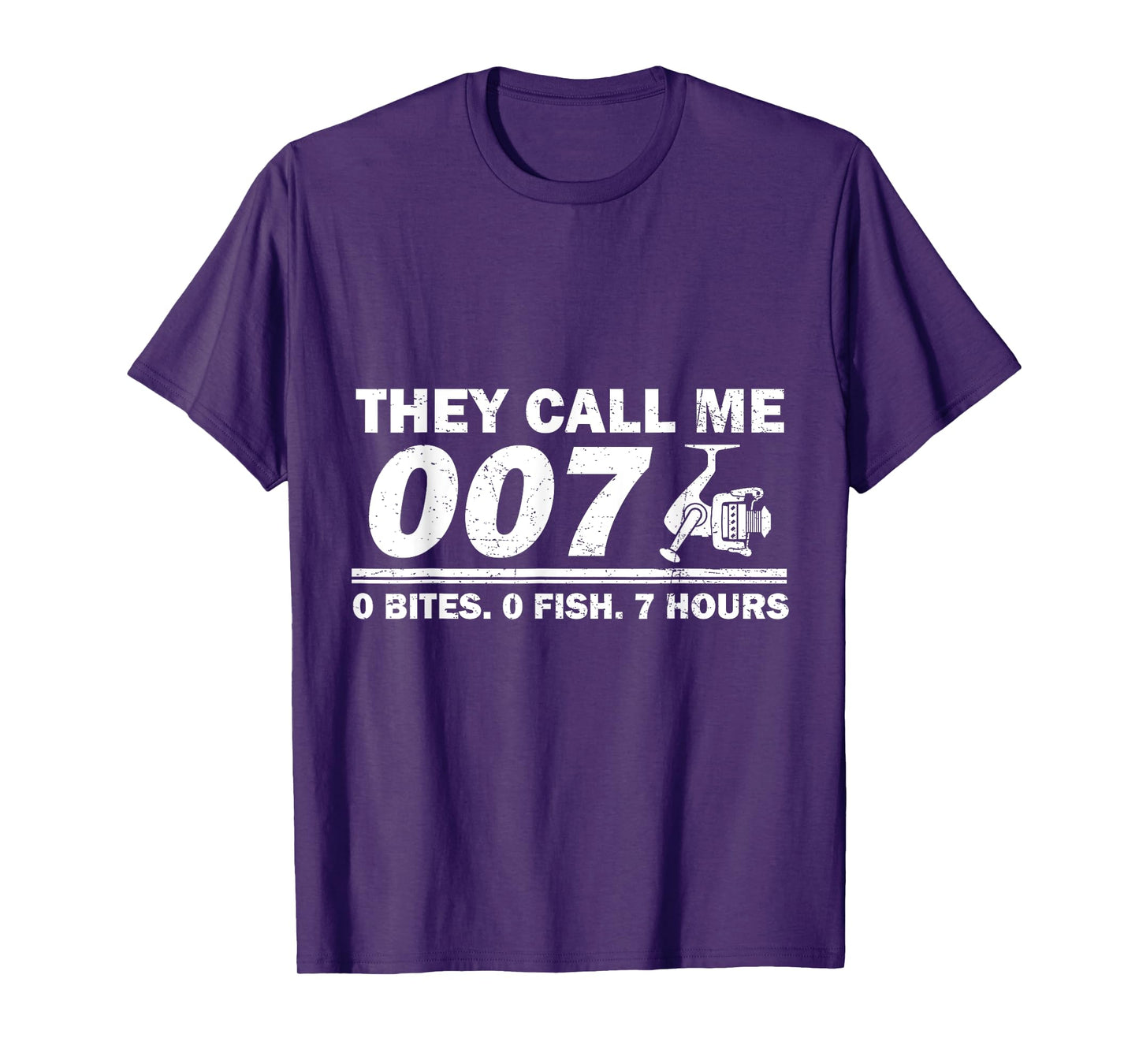 They Call Me 007 Fisherman Funny Fish Lover Fishing Joke T-Shirt