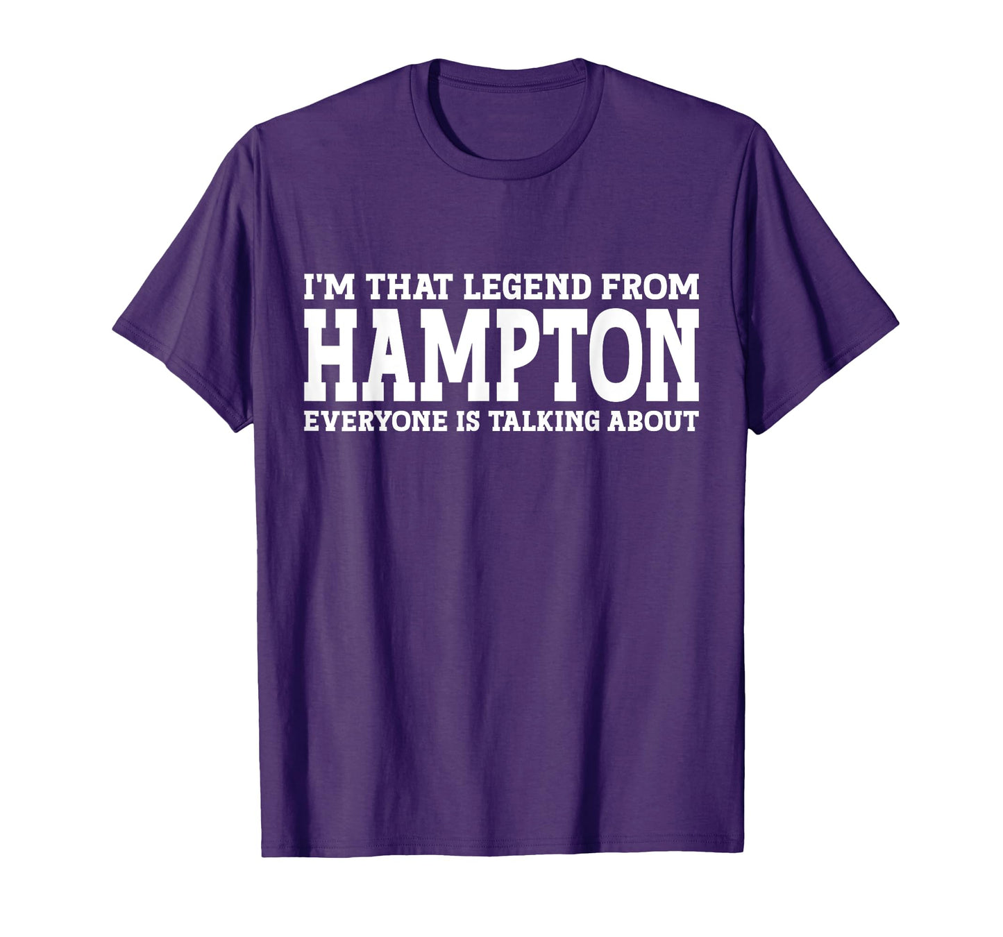 Hampton Hometown VA Virginia Home Roots Funny City Hampton T-Shirt