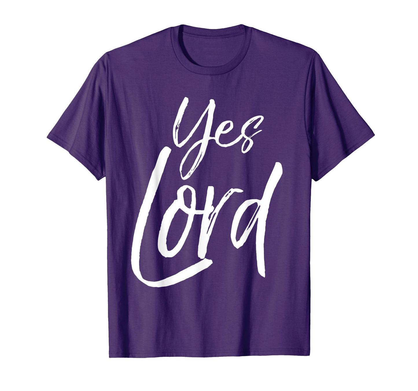 Yes Lord Shirt Vintage Amen Bold Cool Christian Tee T-Shirt