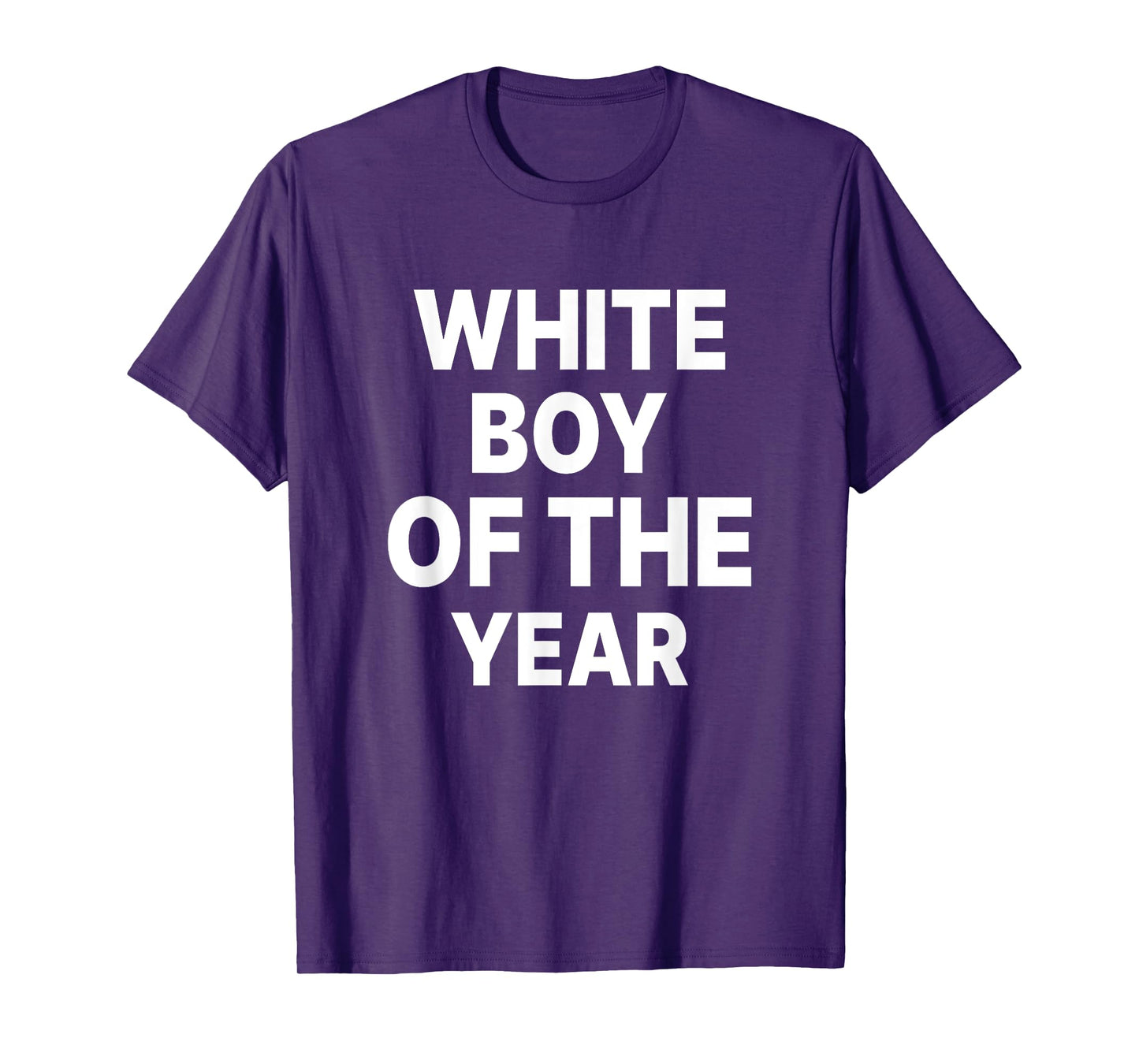 White Boy Of The Year Funny T-Shirt