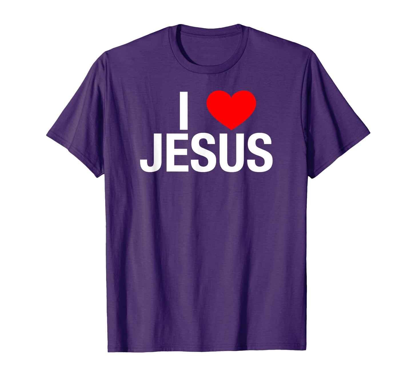 I Love Jesus - I Heart Jesus T Shirt T-Shirt