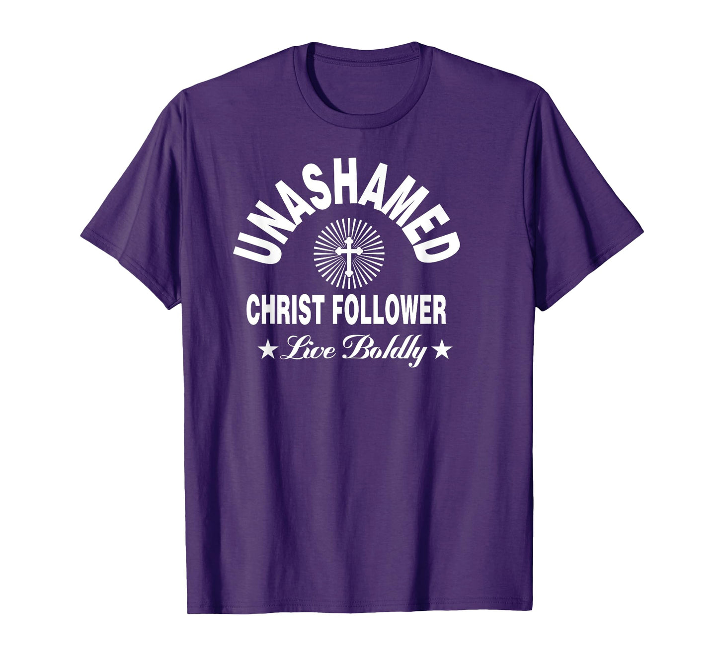Unashamed Christ Follower Jesus Christian t-shirt