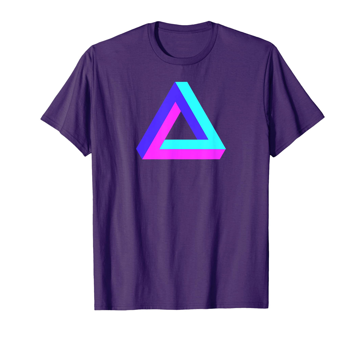 Sacred Geometry Shirt - Geometric Penrose Triangle T Shirt T-Shirt