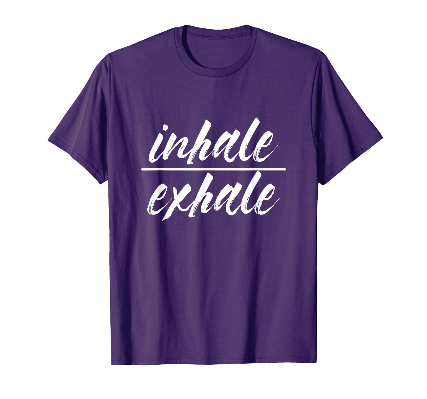 Inhale Exhale Yoga Sports Exercise Health Meditation T-Shirt