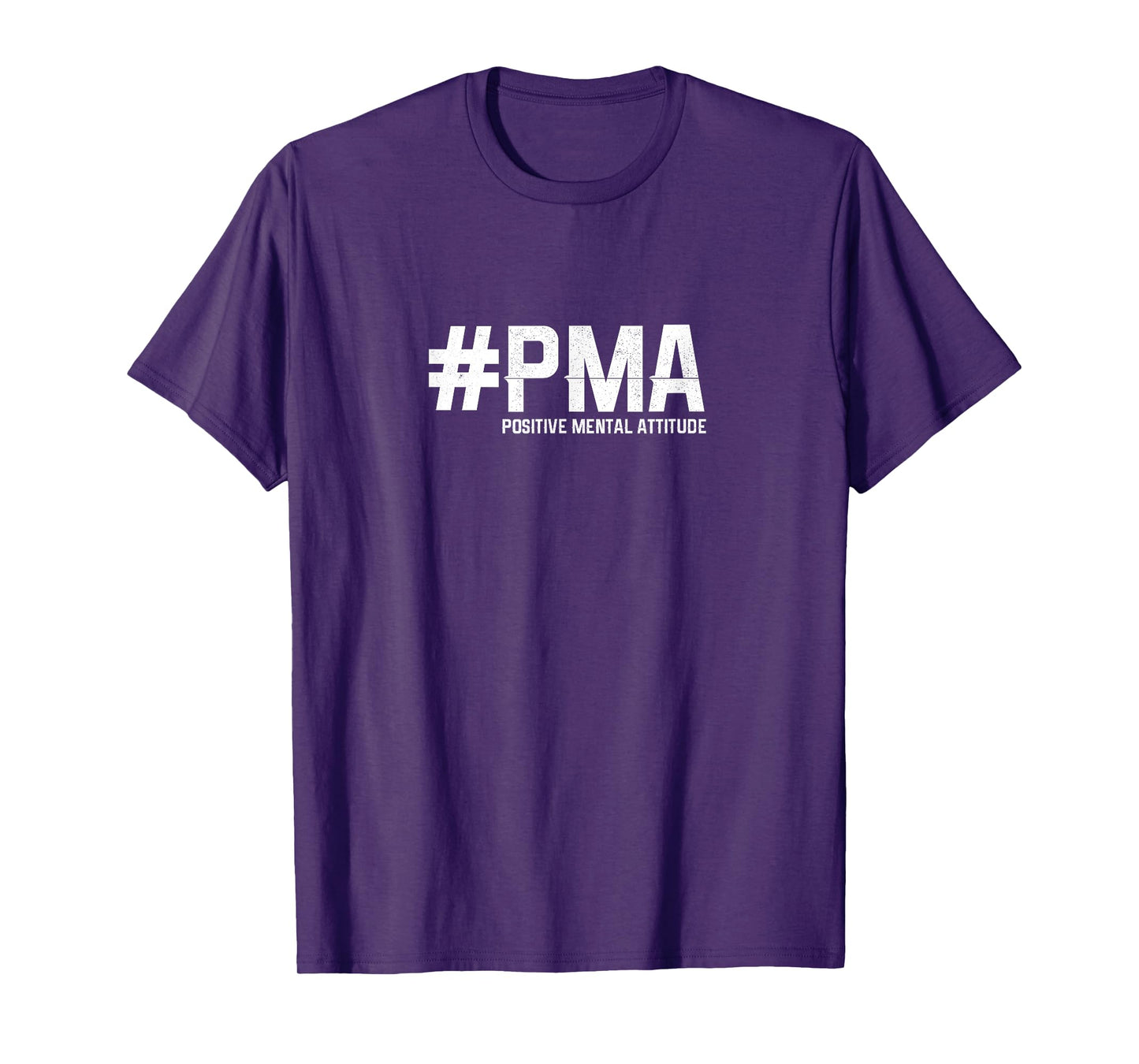 #PMA Positive Mental Attitude Tee White Hashtag T-shirt T-Shirt