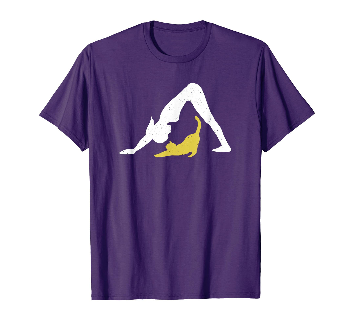 Cat Yoga Downward Dog Pose w Downward Cat T Shirt T-Shirt