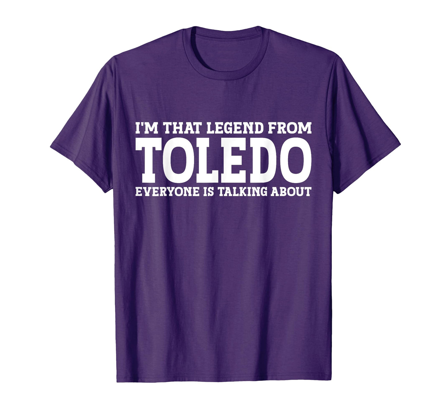 Toledo Hometown OH Ohio Home Roots Funny City Toledo T-Shirt, Small, Black