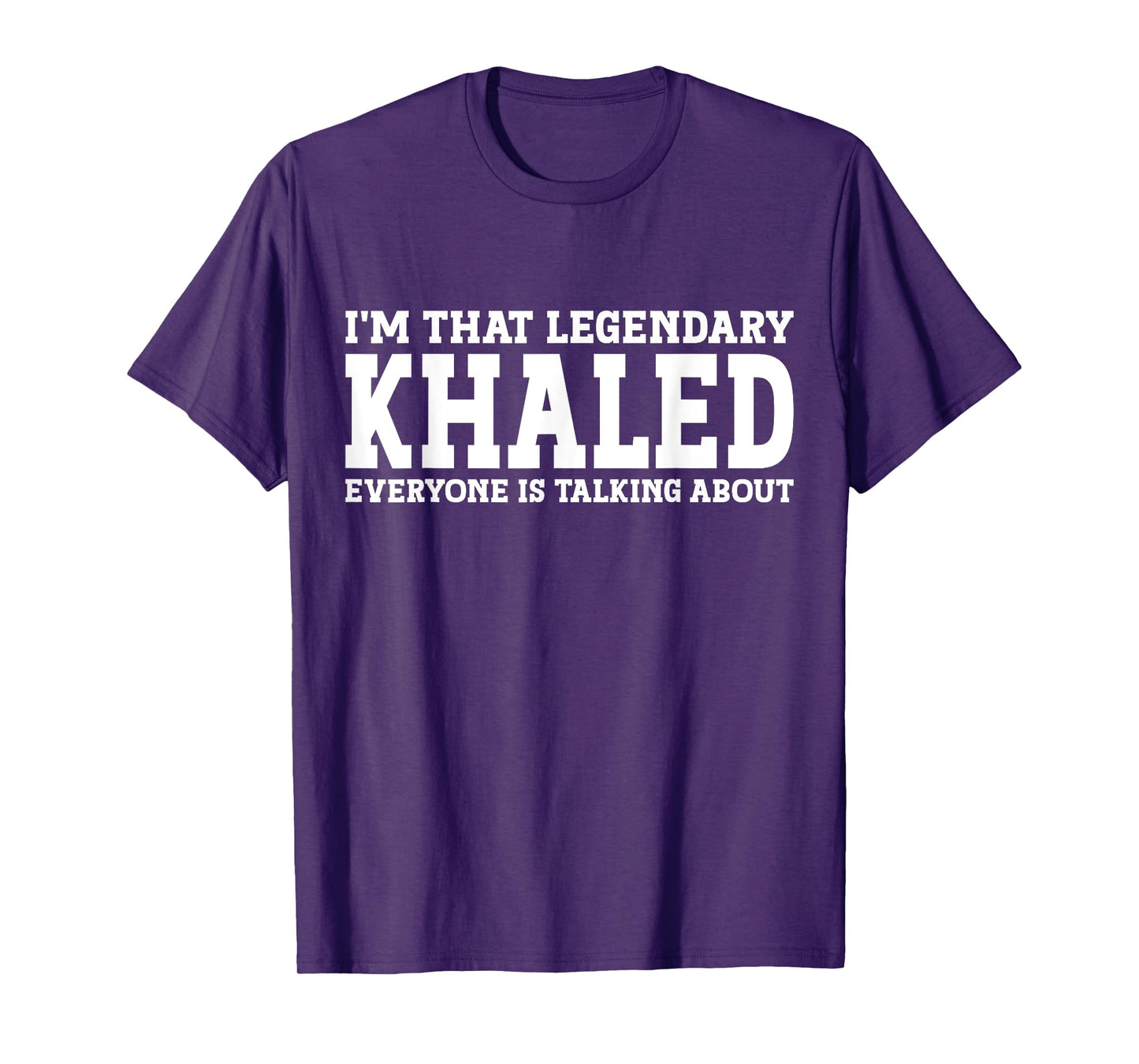 Khaled Personal Name First Name Funny Khaled T-Shirt