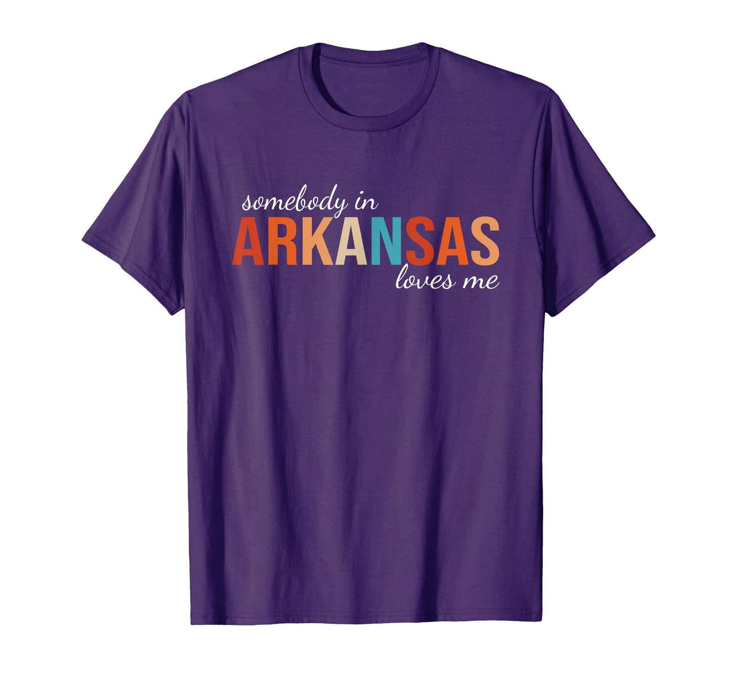 Somebody In Arkansas Loves Retro Me Someone in AR Souvenir T-Shirt
