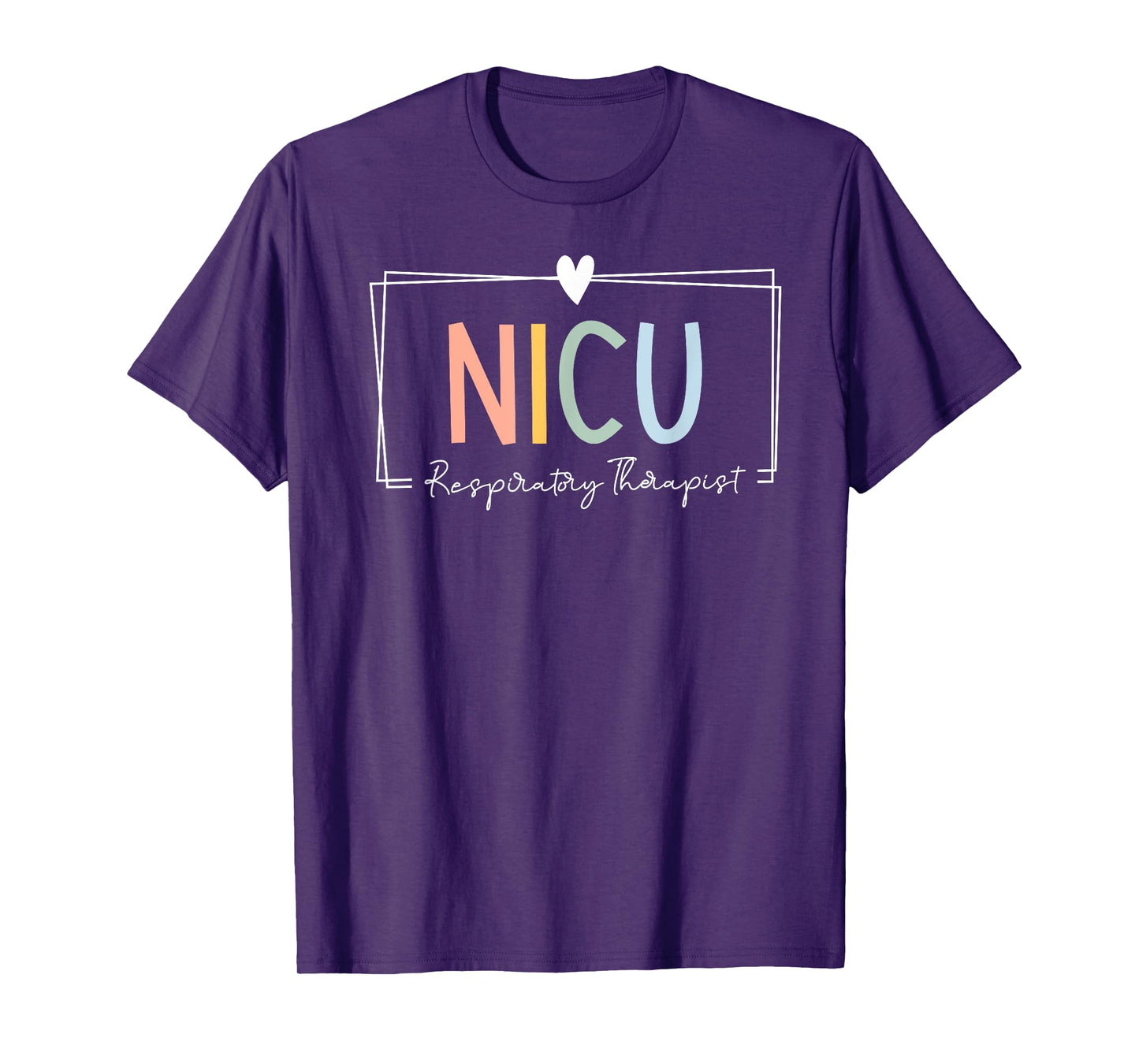 NICU Respiratory Therapist NICU RT ICU Neonatal Tiny Humans T-Shirt