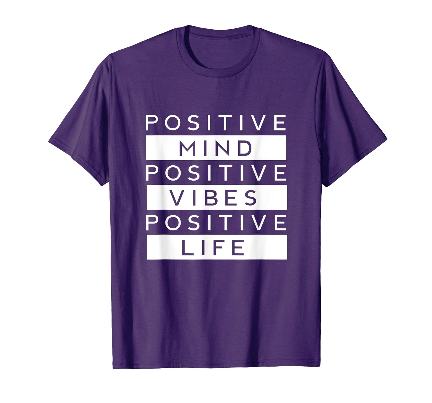 Positive mind, vibes and life Love Peace Namaste T-Shirt