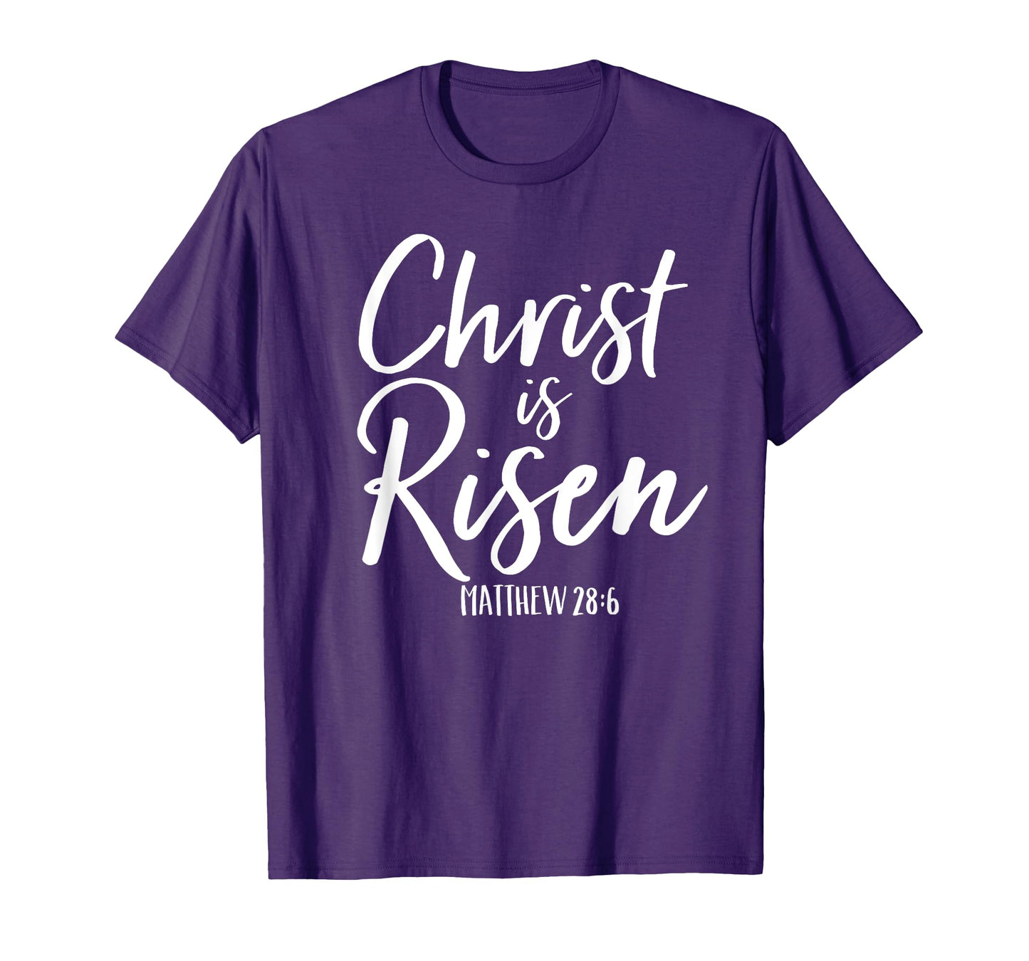 Christ Is Risen Shirt Matthew 28:6 Easter King of Kings Tee T-Shirt