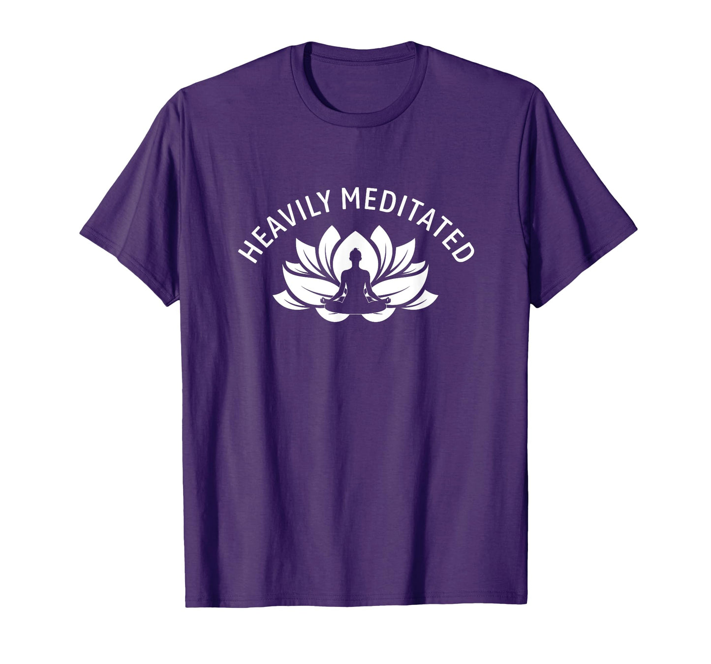 Heavily Meditated Meditate Meditation Relaxation Buddhism T-Shirt