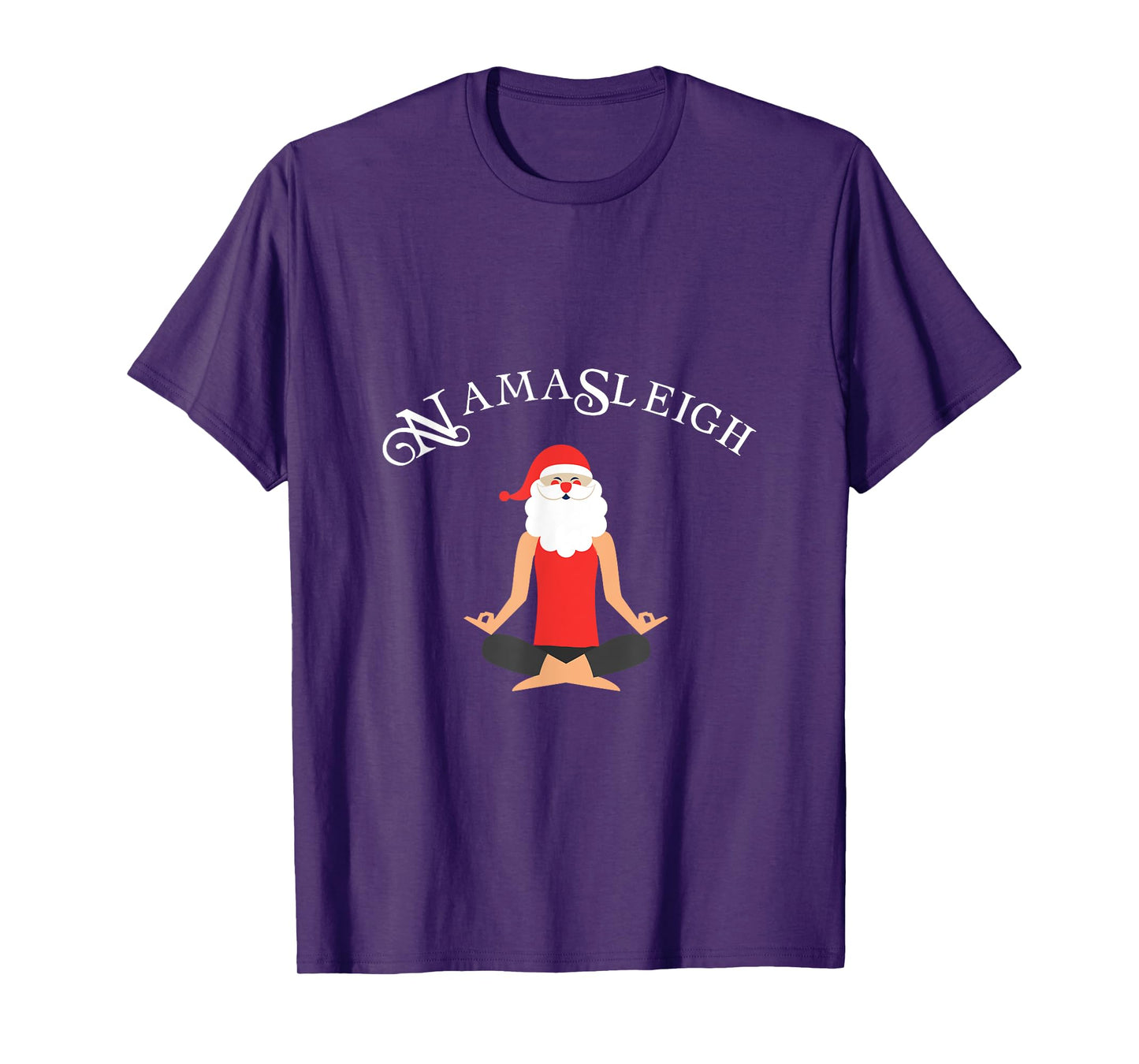Funny Namasleigh Christmas Shirt | Yoga Xmas Gift T-Shirt T-Shirt