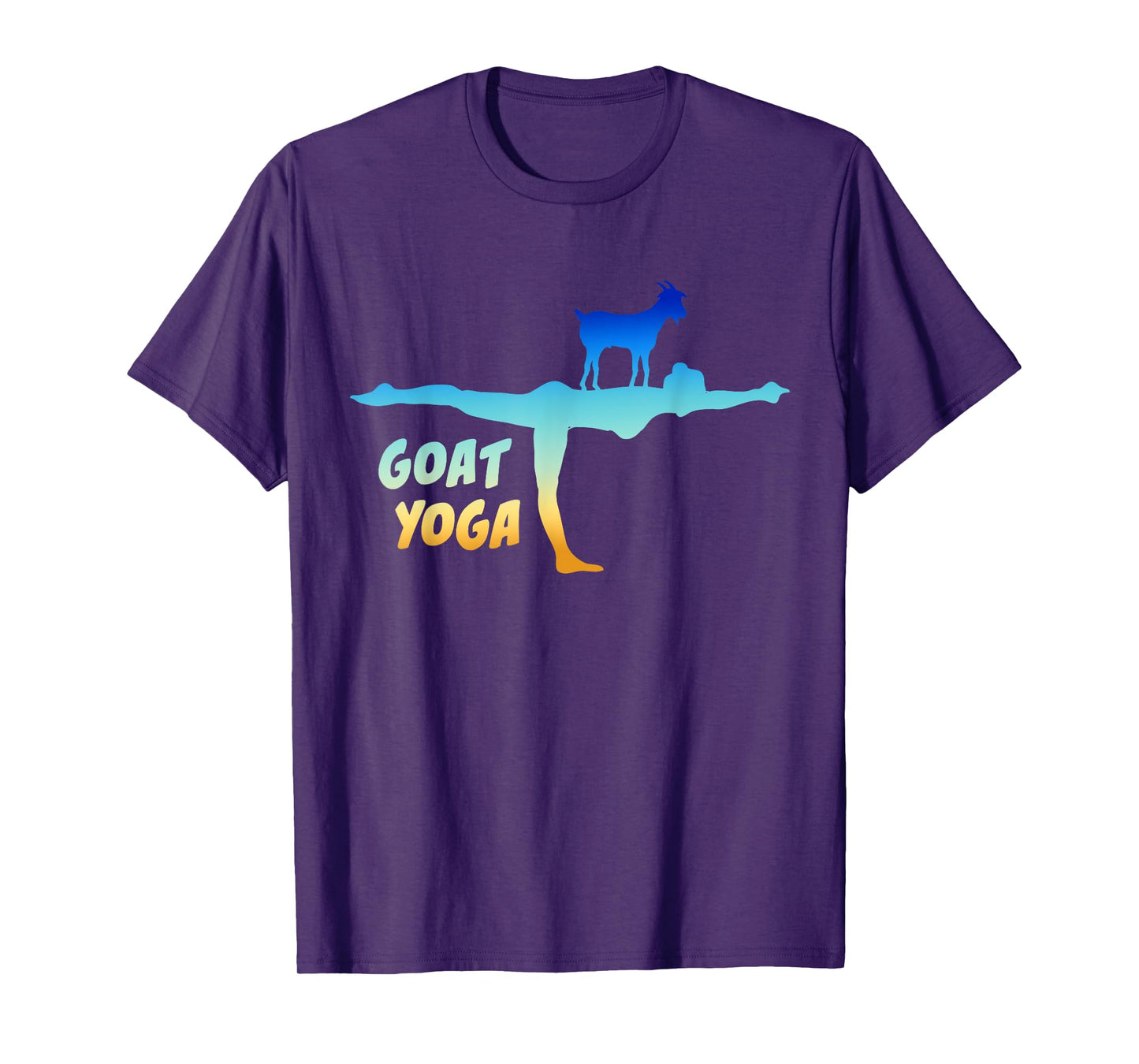Yoga is Better with Goats Virabhadrasana Pose a Goat Yoga T-Shirt