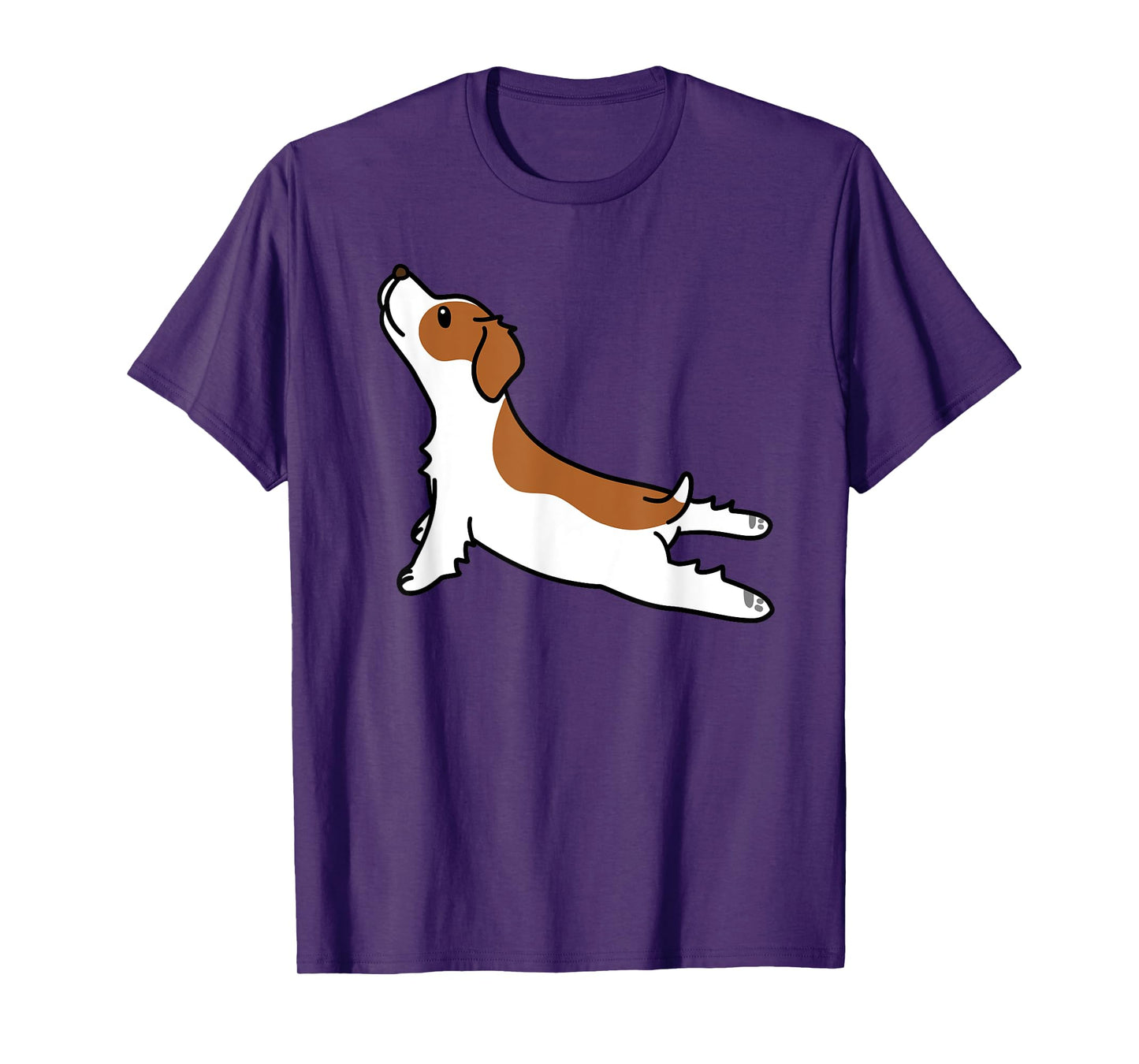 Epagneul Breton Yoga Pose Funny Dog Gift T-Shirt