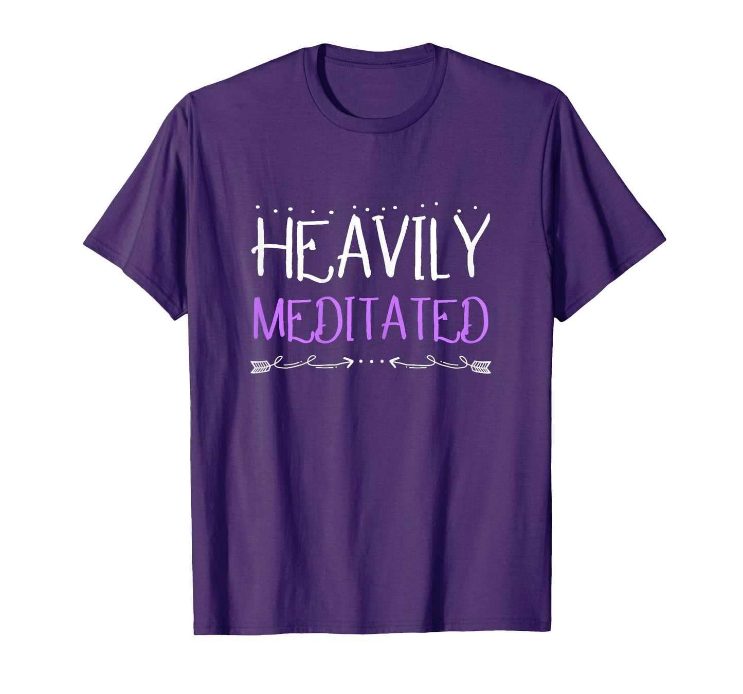 Heavily Meditated TShirt Relax Yoga Meditation T-Shirt