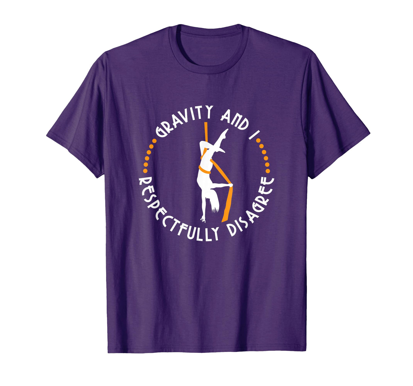 YeoYs Aerial Dancing TShirt Gifts - Unisex Adults Kids - Black Modern Aerialist Workout Yoga Exercise Fitness T-Shirt - Small - Short Sleeve - Crew Neck - Classic Fit - Pull On - Machine Wash