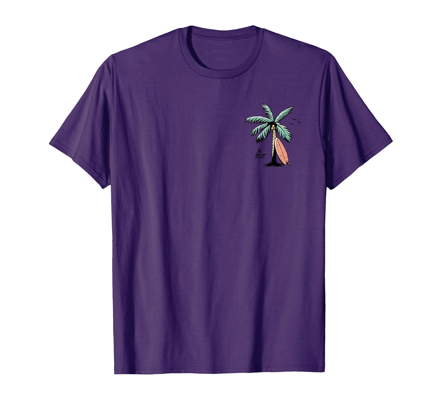 Even The Wind And Wave Obey Him - Front and Back, Be Still T-Shirt