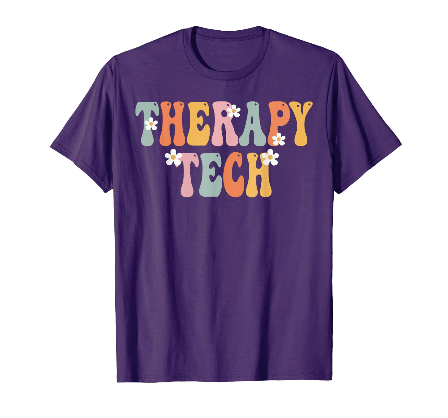 Therapy Tech Week Groovy Appreciation Day For Women For Work T-Shirt