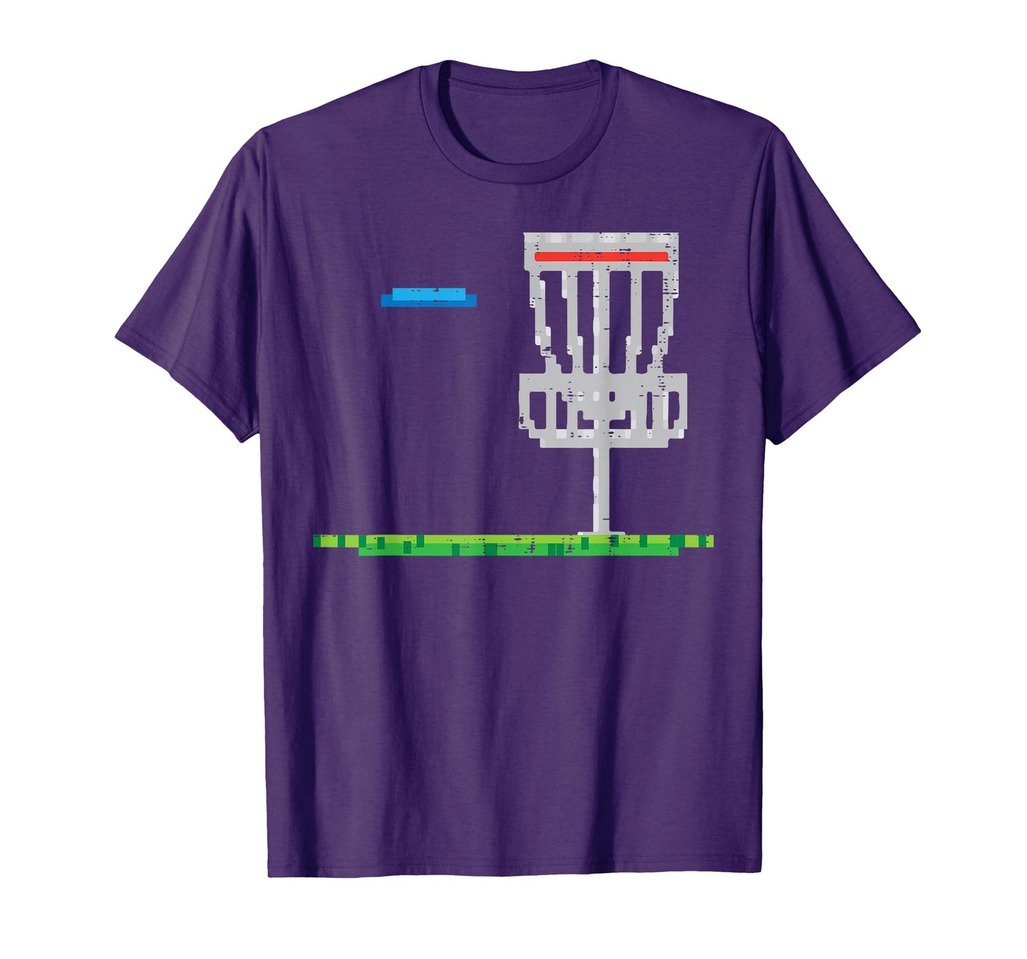 Pixel Disc Golf Frisbee Golfer Frolf Men Boys Kids Women T-Shirt