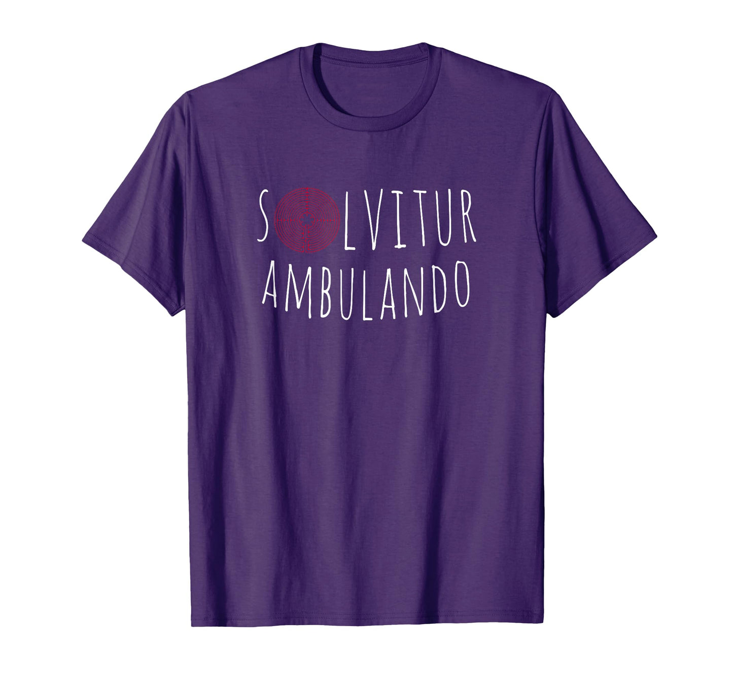 Solvitur Ambulando Labyrinth Walking T-shirt