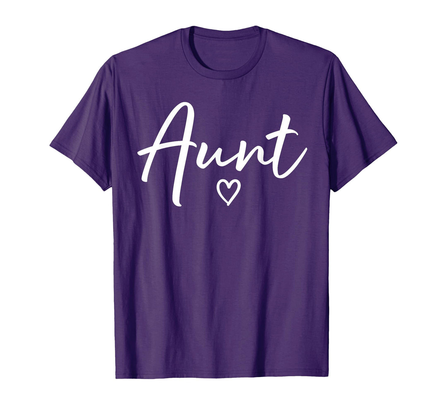 Aunt Gifts For Women Heart Mother's Day Aunt T-Shirt