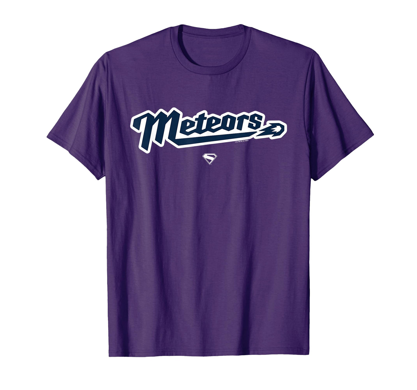 Superman (2025) Metropolis Meteors Baseball Team Logo T-Shirt