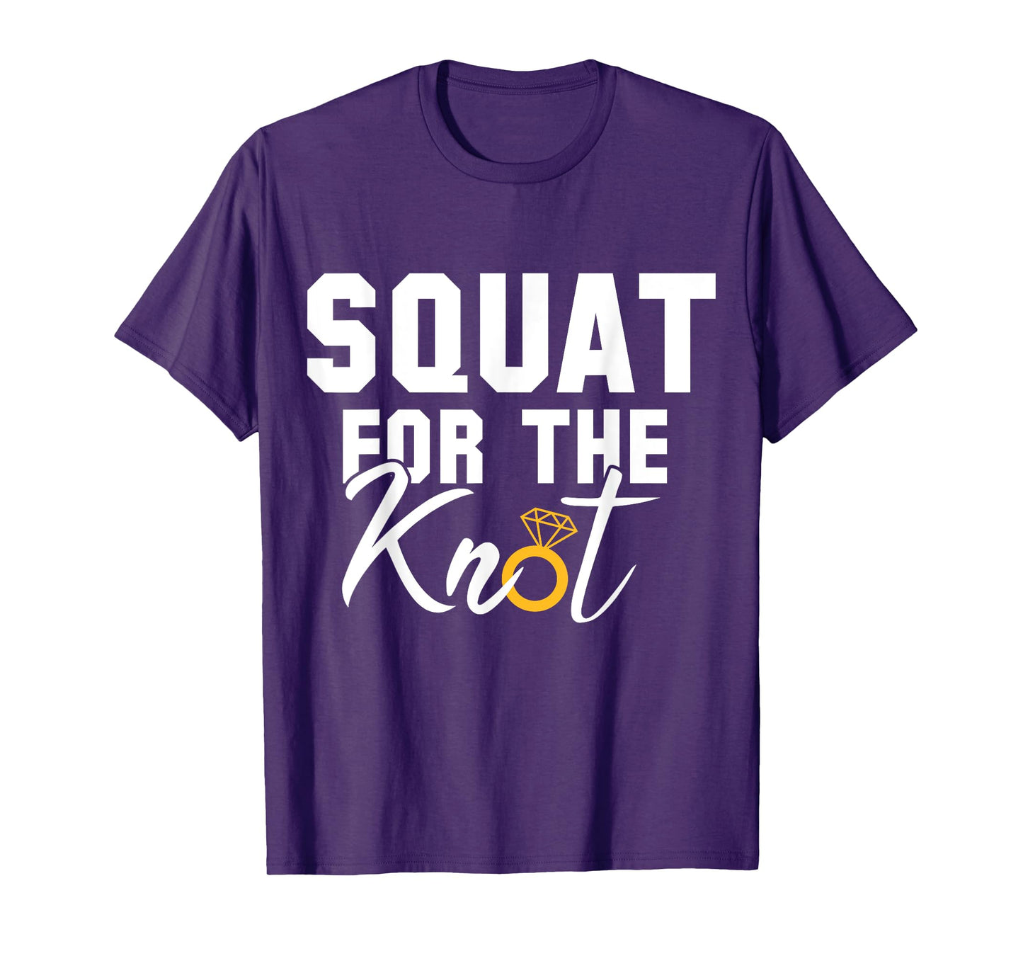 Women Workout Squat Bride Wedding Cool Fitness Lover Gift T-Shirt