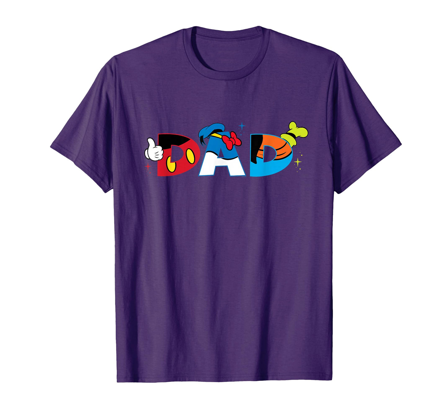 Disney Mickey Mouse and Friends Dad Father’s Day Birthday T-Shirt