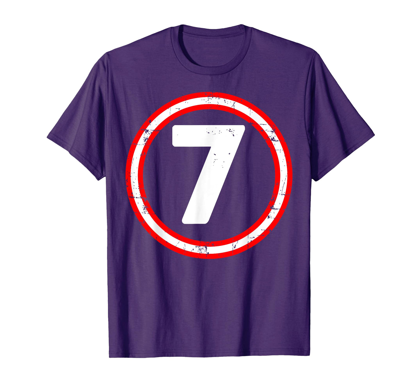 7th Birthday of Boy or Girl, 7 Years Old, Seven T-Shirt
