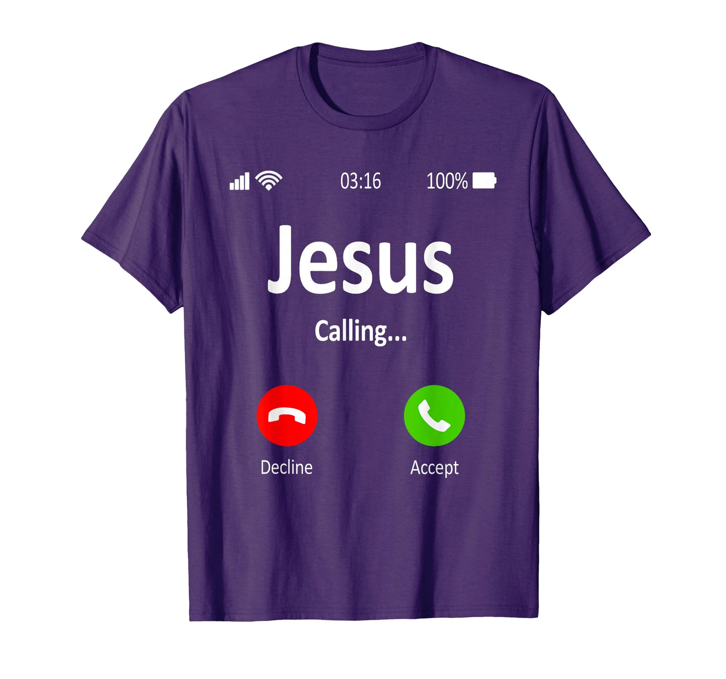 Jesus Is Calling Christian T-Shirt