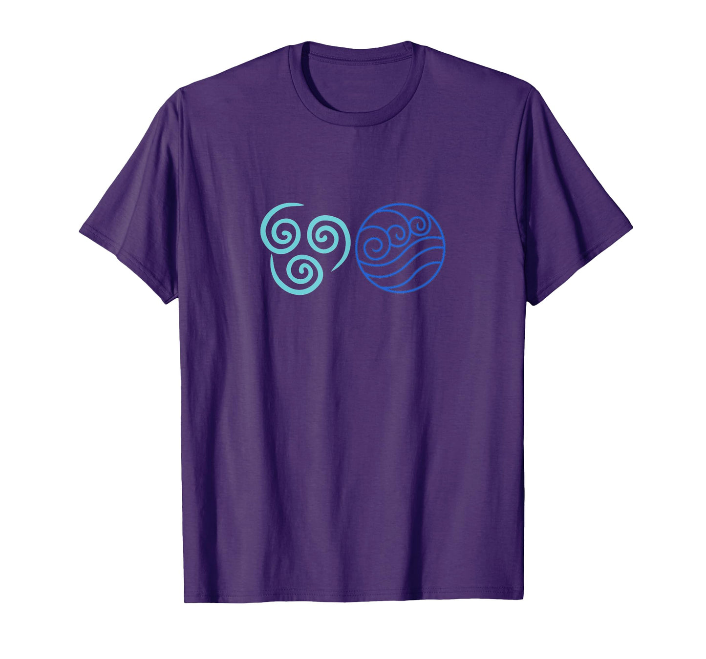 Water and air element symbol for spiritual connection T-Shirt