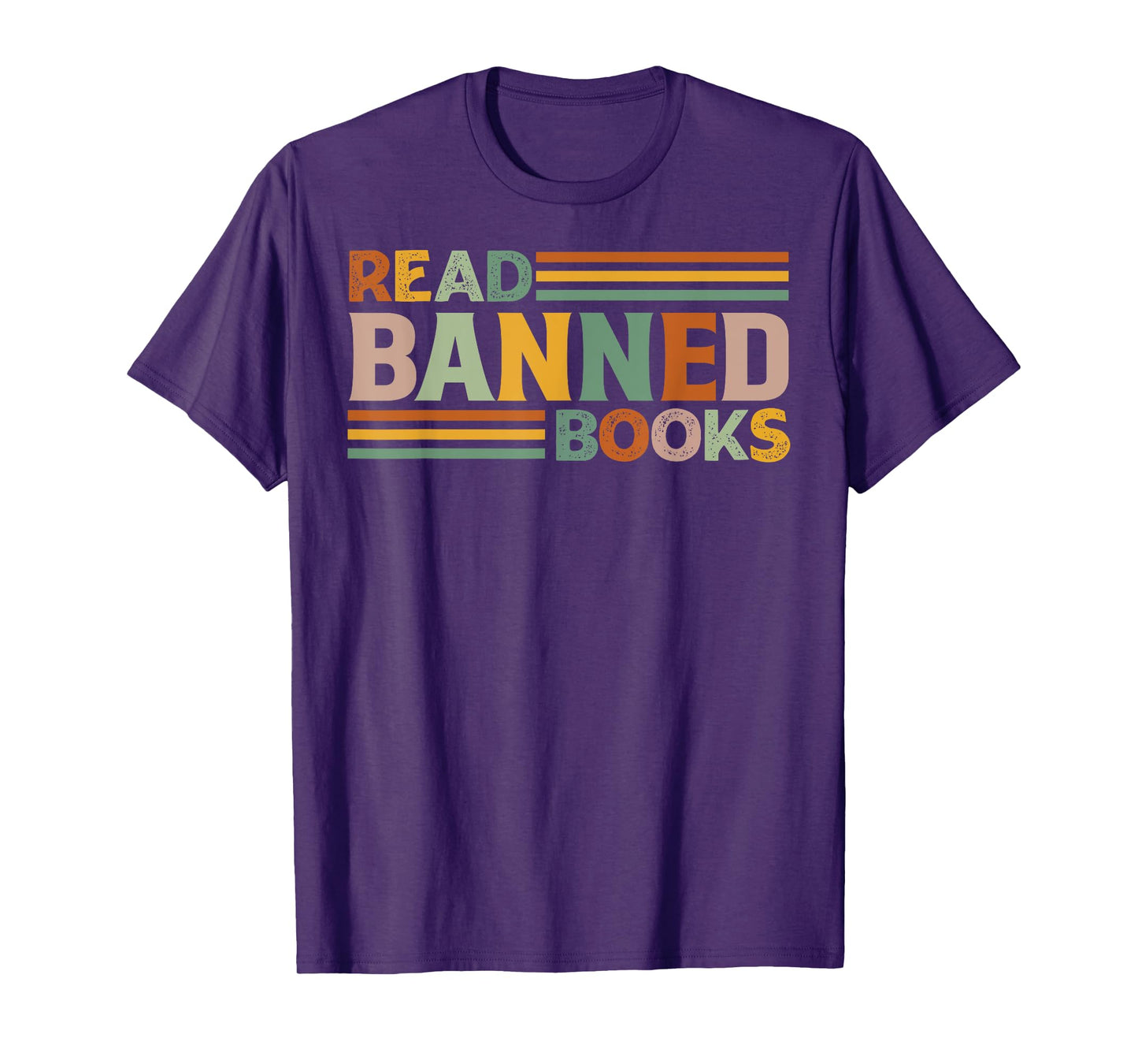 Cool Publication - Read - Old Stuff Read Banned Books T-Shirt - Unisex-Adults - Black - Small - Short Sleeve