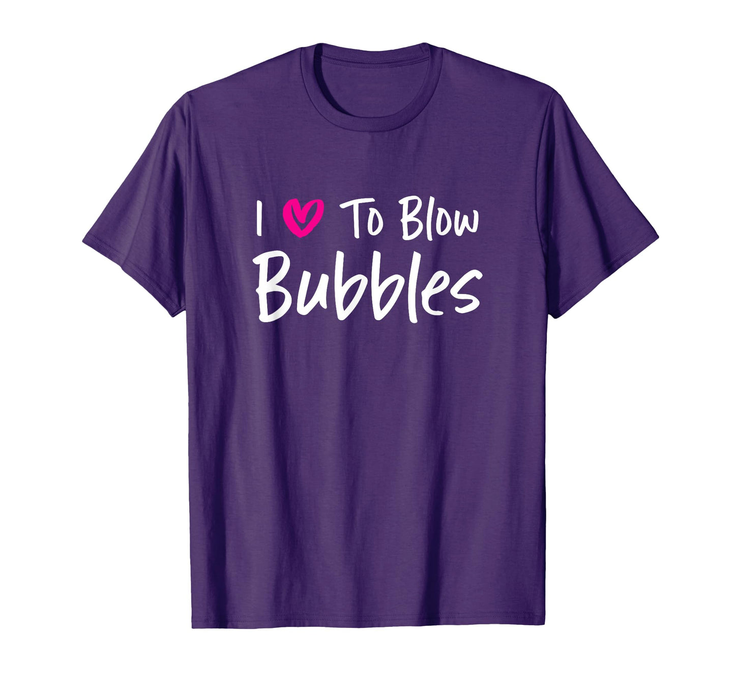 I Love to Blow Bubbles for Her Funny WIfe Girlfriend Couple T-Shirt