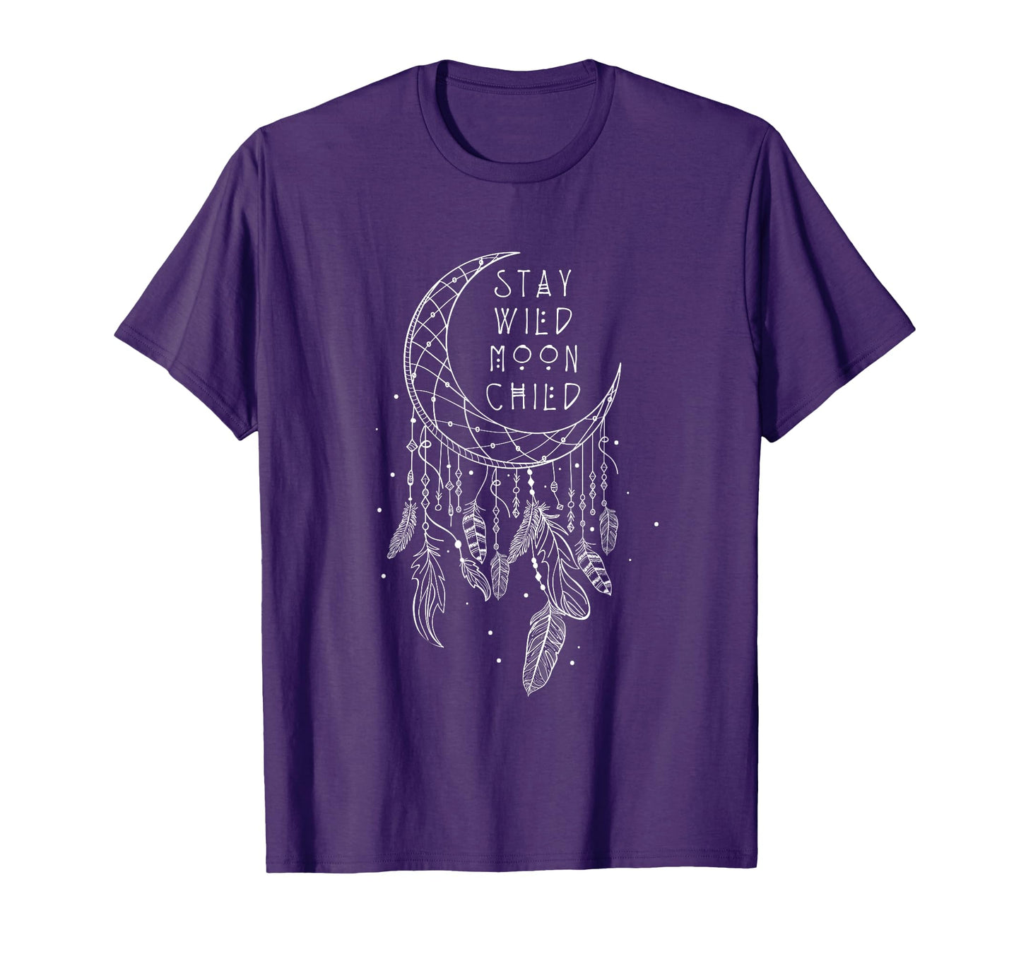 Stay Wild Moon Child Dream Catcher T-Shirt