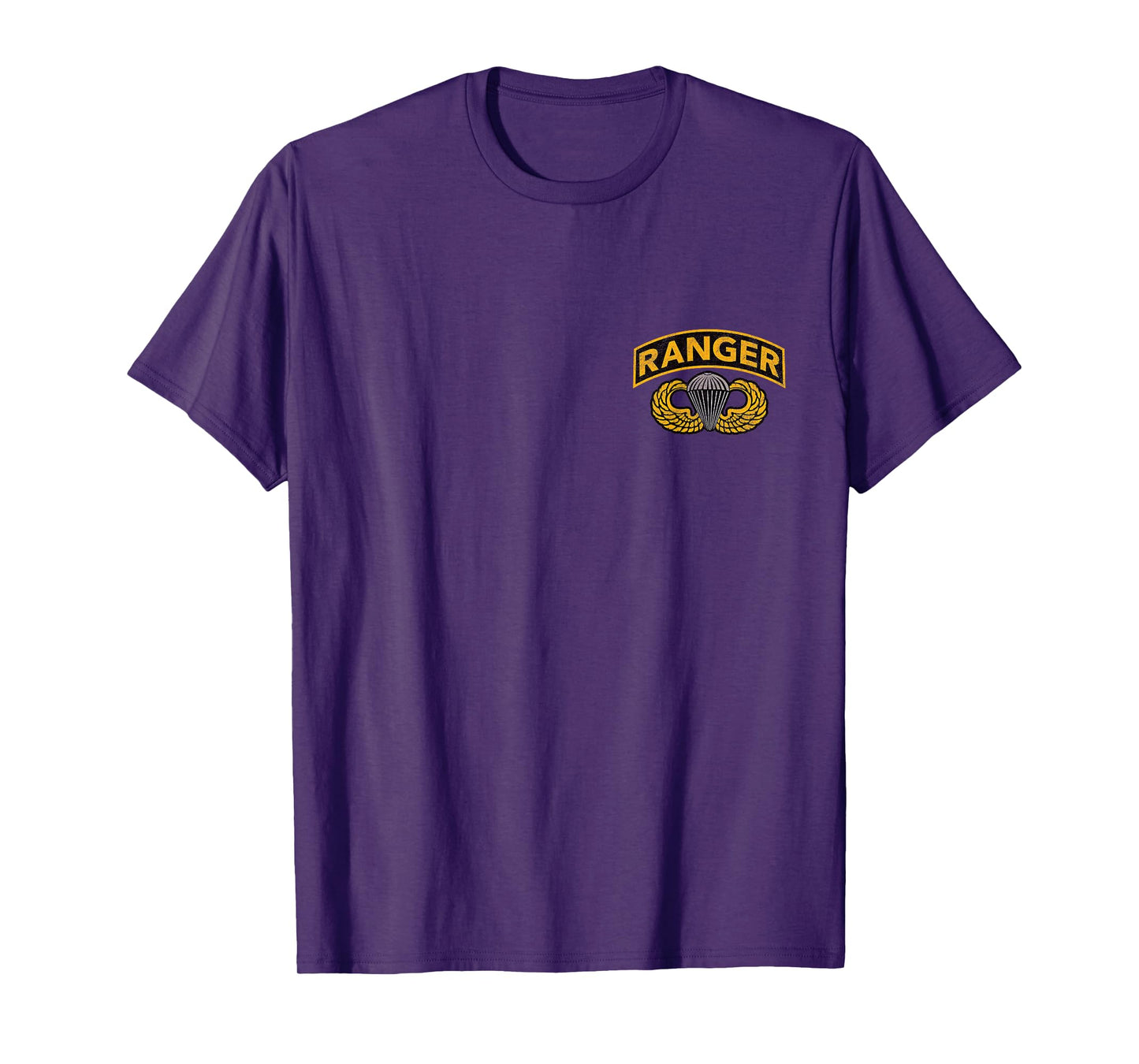 RANGER military air USA combat veteran soldier vet parachute T-Shirt