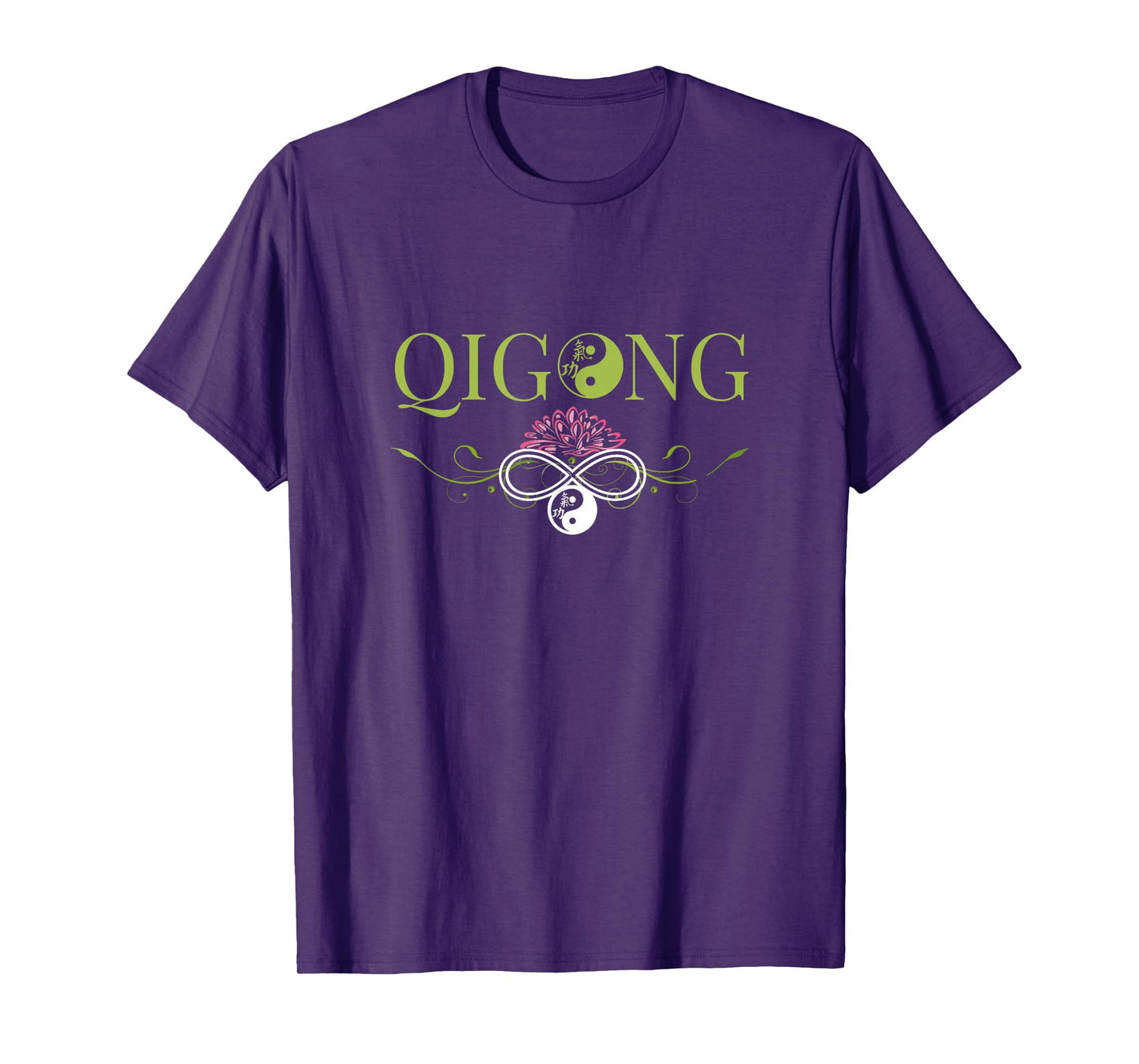 Qi Gong clothing for Tai Chi exercises with Chigong and Yoga T-Shirt
